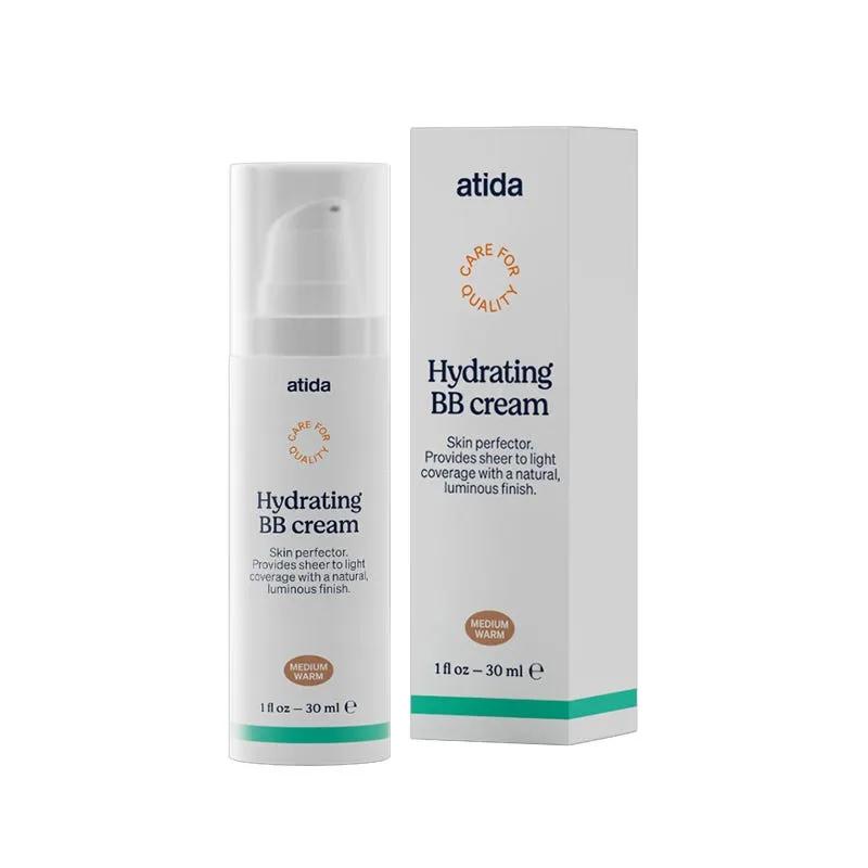 Atida Hydrating BB Cream Medium Warm Crema Colorata Media 30 ml