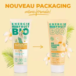 Energie Fruit Ma Douche Soin Gel Fleur de Tiaré & Aloe Vera Bio  200ml