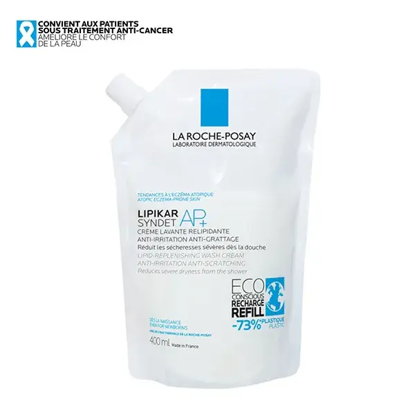 La Roche Posay Lipikar AP+ Syndet Cleansing Cream Eco Refill 400ml