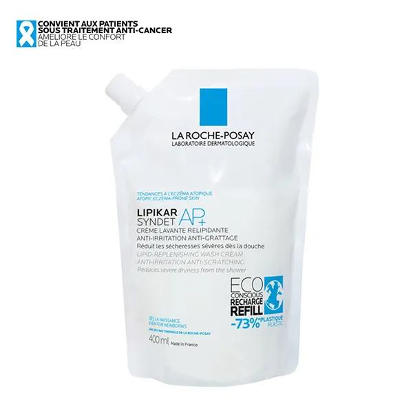 La Roche Posay Lipikar AP+ Syndet Crema Limpiadora Eco Relleno 400ml
