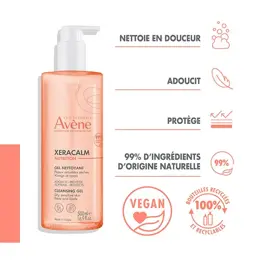 Avène Eau Thermale Xeracalm Nutrition Gel Nettoyant 500 ml