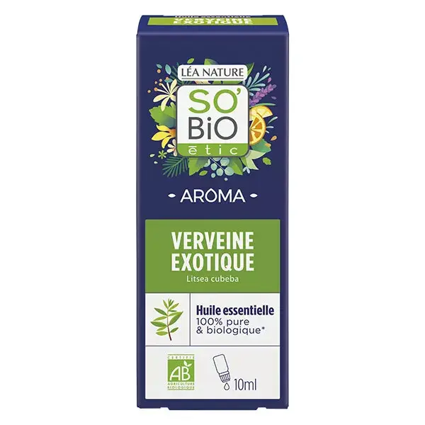 So'Bio Étic Aroma Huile Essentielle Verveine Exotique Bio 10ml