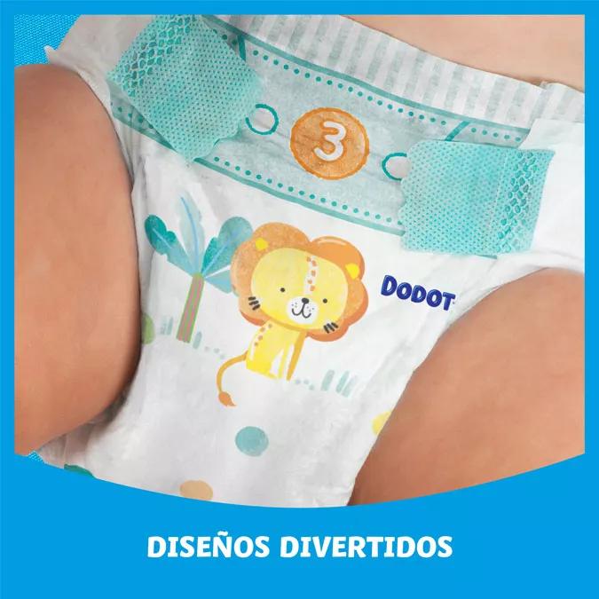 pañales dodot talla 2 bebe seco