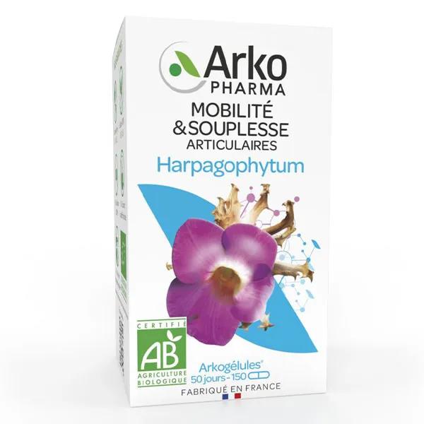 Arkopharma Arkogélules Harpagophytum Bio 150 cápsulas blandas
