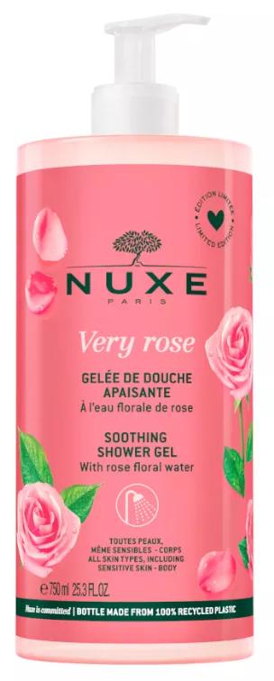 Nuxe Very Rose Soothing Shower Gel 750 ml