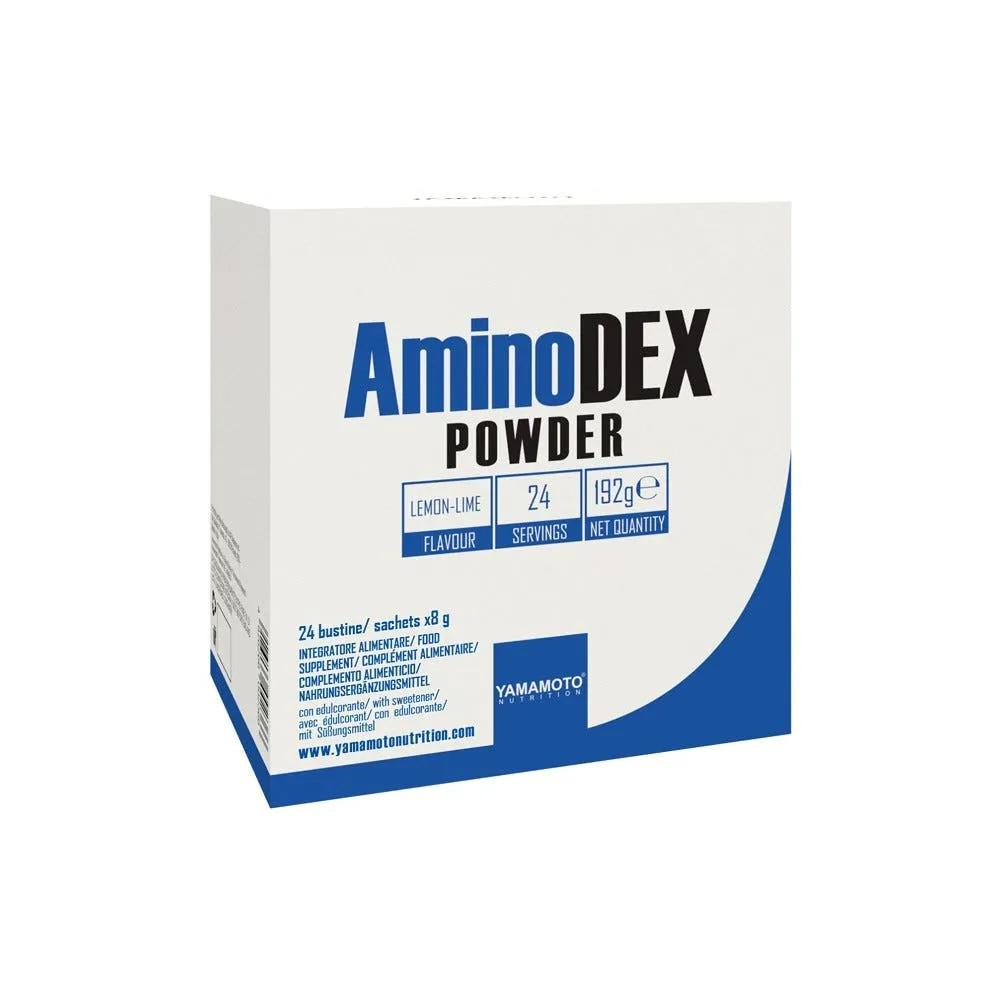 Yamamoto Nutrition Aminodex Powder Ajinomoto Ajipure Limone Lime 24 Buste Da 8 G