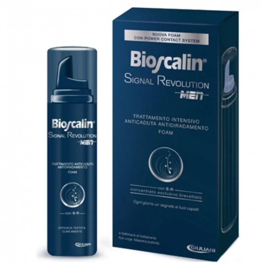 Bioscalin Signal Revolution Men Trattamento Intensivo Anticaduta Antidiradamento Schiuma 75 ml