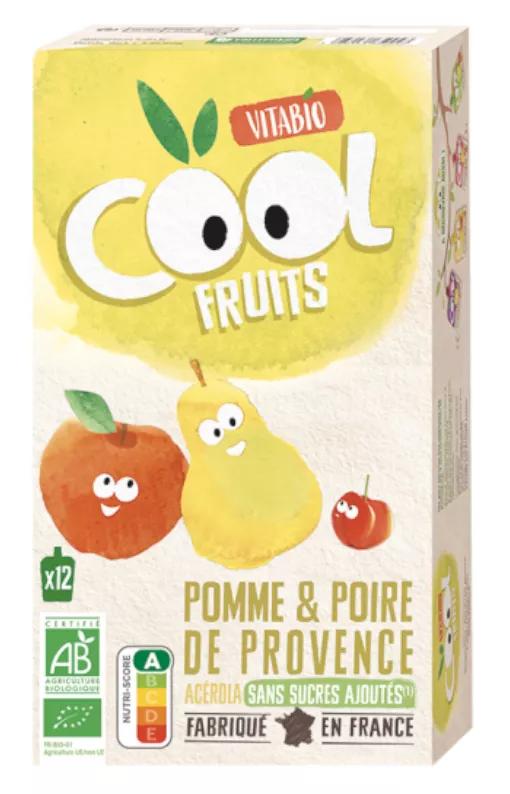 Vitabio Cool Fruits Pomme et Poire 12x90 gr