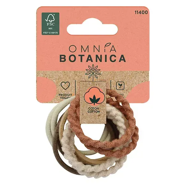 Omnia Botanica Coiffure Élastiques Torsadés