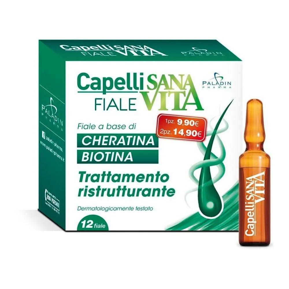 Sanavita Capelli Integratore Rivitalizzante 12 Flaconi