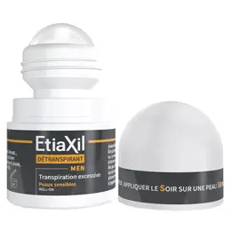 ETIAXIL Déodorant Détranspirant Men Transpiration Excessive 15ml