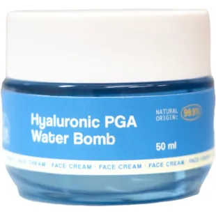 Crème visage à l&#39;acide hyaluronique PGA Water Bomb de Freshly Cosmetics 50 ml