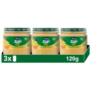 Hero Solo Pear, Banana and Carrot Jar +6m 3x120 gr