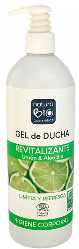 Imagen de Naturabio Cosmetics Gel de Ducha Revitalizante Limón y Aloe 740 ml