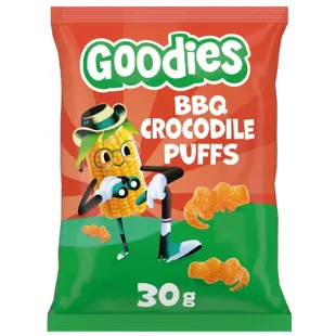 Goodies Snack Barbecue Flavor Crocodile 30 gr