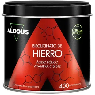 Aldous Bio Iron 28mg + Vitamin C, B12 and Folic Acid 400 Tablets