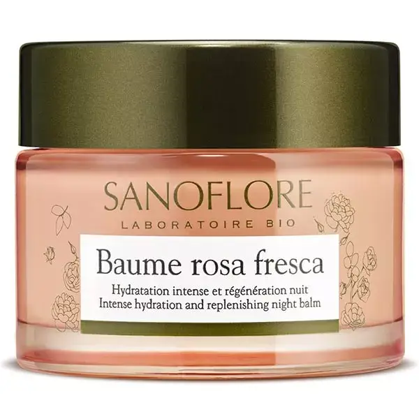 Sanoflore Rosa Fresca Baume de Rosée Nuit Bio 50ml