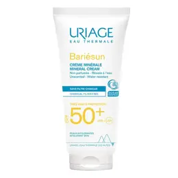 Uriage Bariésun Crème Solaire Minérale SPF50+ Sans Parfum 100ml