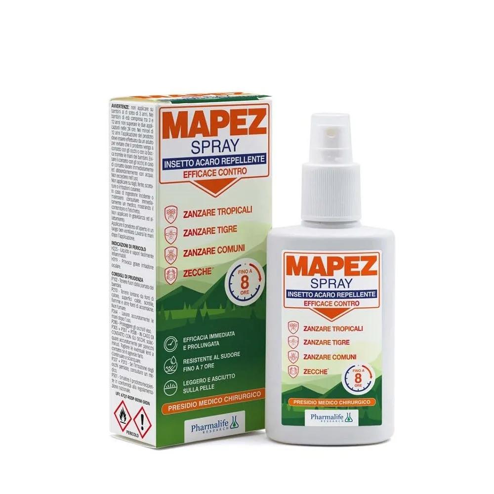 Mapez Spray Repellente anti-zanzara e Insetti 100 ml