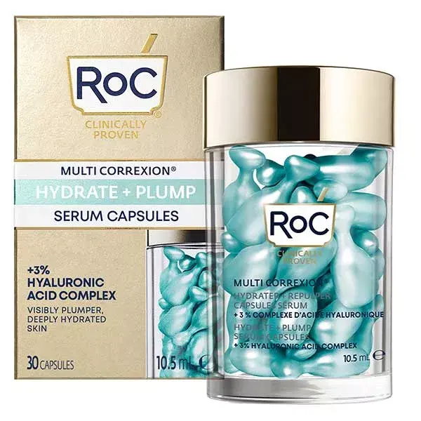 Roc Multi Correxion Hydrater + Repulper Sérum 30 capsules