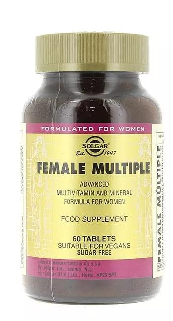 Solgar Female Multiplo 60 Comprimidos