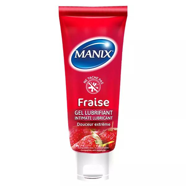 Manix Gel Lubricante Íntimo Fresa 80ml