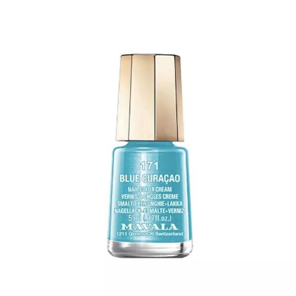 MAVALA esmalte de uñas 171 Curacao azul 5ml crema