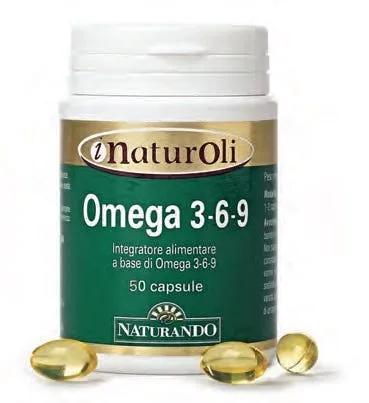 Naturando Omega 3-6-9 Integratore 50 Compresse