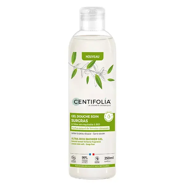 Centifolia Organic Lemon Verbena Shower Gel 250ml 