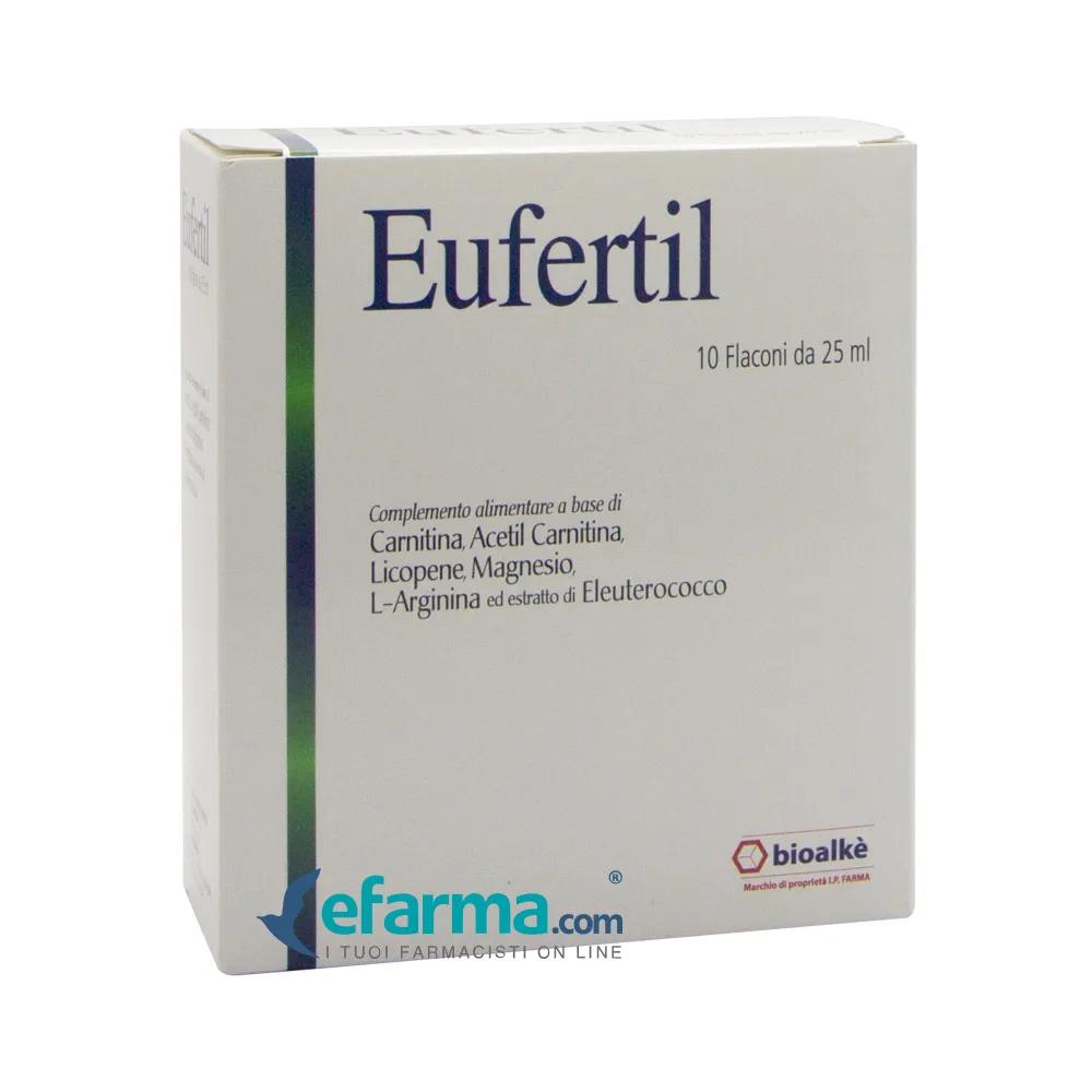 Eufertil Integratore 10 Flaconcini da 25 ml