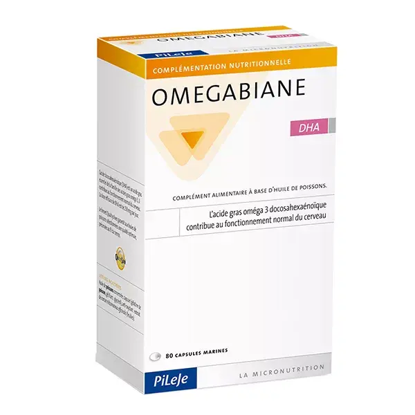 Pileje Omegabiane DHA 80 capsules