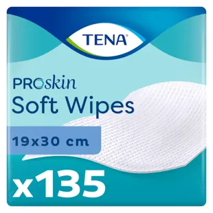 Lingettes sèches Tena ProSkin 135 unités