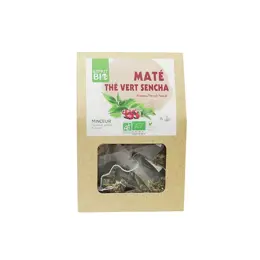 Esprit Bio Minceur Maté Thé Vert Sencha à Infuser Minceur 15 Pyramides