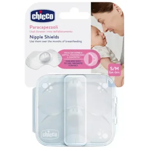Chicco SkinToSkin Silicone Nipple Protect Size S/M 2 units