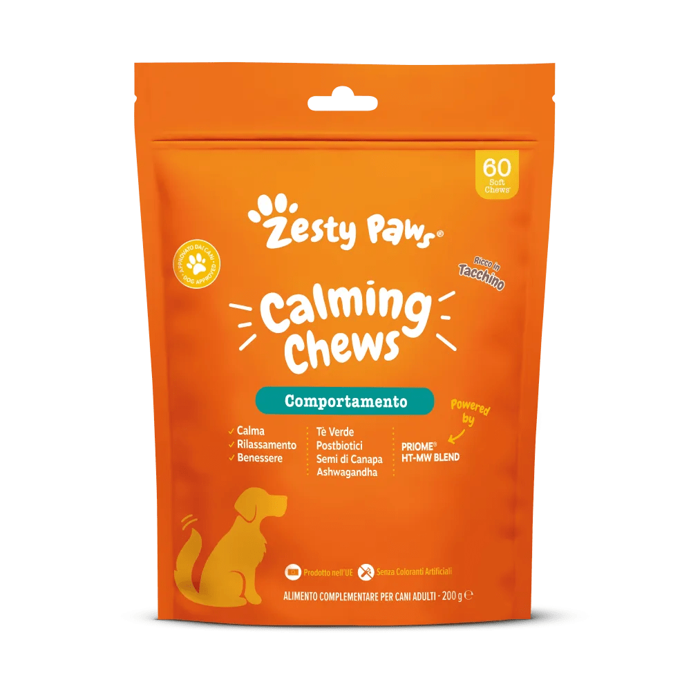 Zesty Paws Calming Calma e Rilassamento 60 Chews