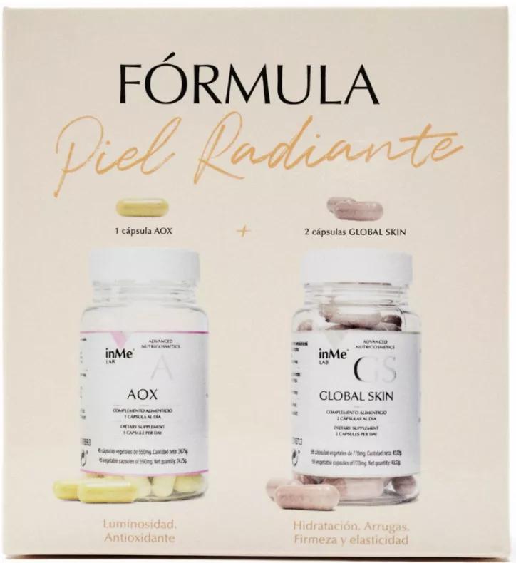 inMe LAB Aox + Global Skin Formula per una pelle radiosa