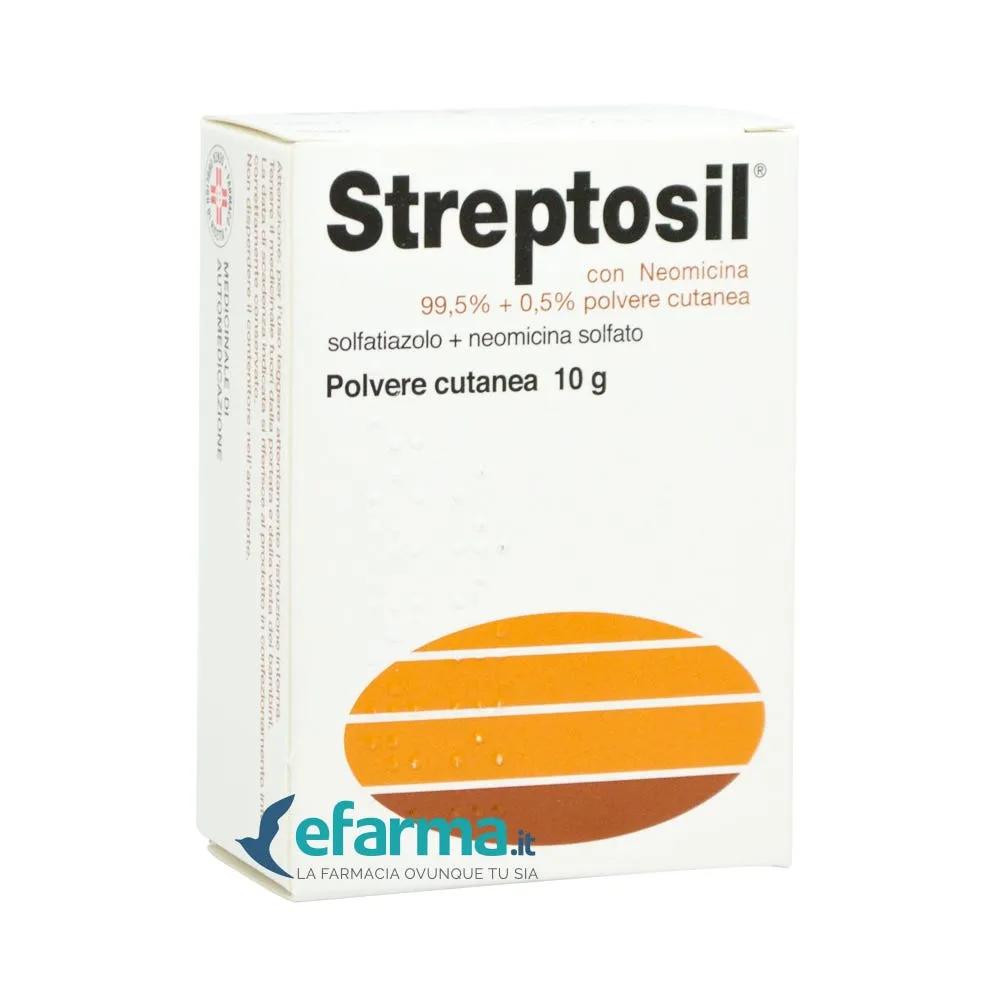 Streptosil Con Neomicina 99,5% + 0,5% Polvere Cutanea 10 g