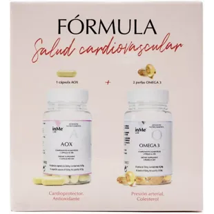 inMe LAB Fórmula Cardiovascular Aox + Omega 3