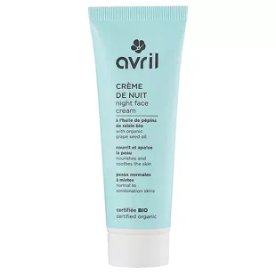 Avril Crema da Notte Pelli Normali e Miste Bio 50ml