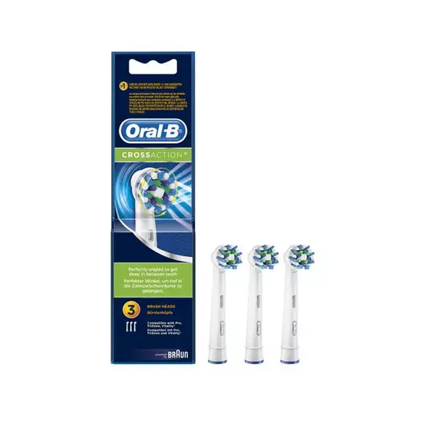 Oral B Cross acción x 3 cepillos