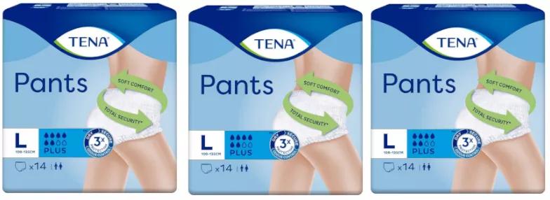 TENA Pantalon Plus Large Unisexe 3x14 unités