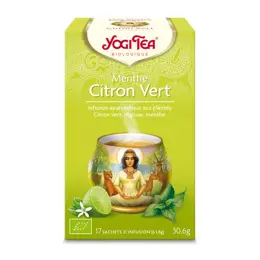 Yogi Tea Menthe Citron Vert 17 sachets