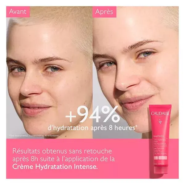 Caudalie Vinohydra Crème Hydratation Intense 60 ml