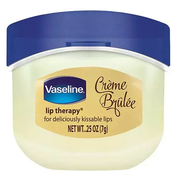 Vaseline - Baume à lèvres Crème Brulée en pot 7 gr