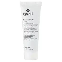 Avril Soin du Visage Nettoyant 3 en 1 Bio 50ml