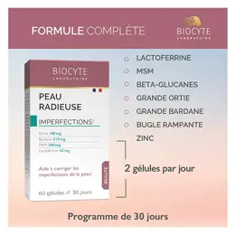 Biocyte Peau Radieuse 60 gélules