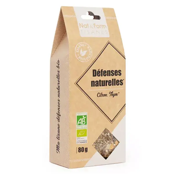 Nat & Form Organic Natural Defences Infusion Tea 80g 