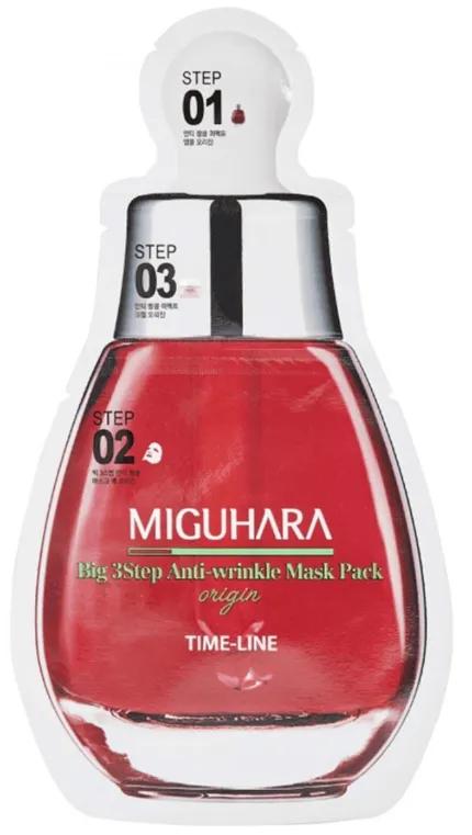 Miguhara Big 3 Step Anti-Wrinkle Mask Pack Origin 1 pc