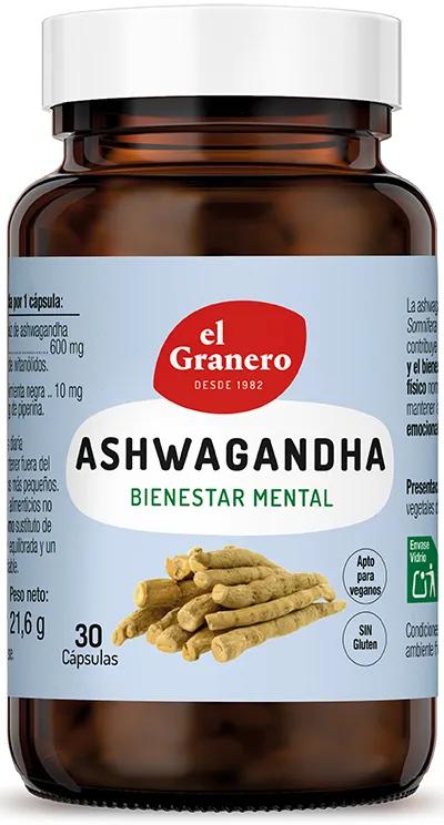 El Granero Integral Ashwagandha Bien-être mental 30 gélules