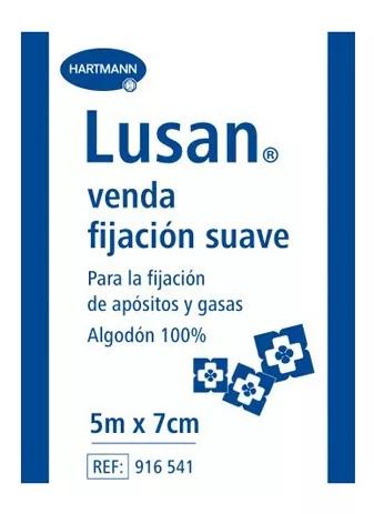 Hartmann Lusan Venda Fijación Suave 5 m x 7 cm